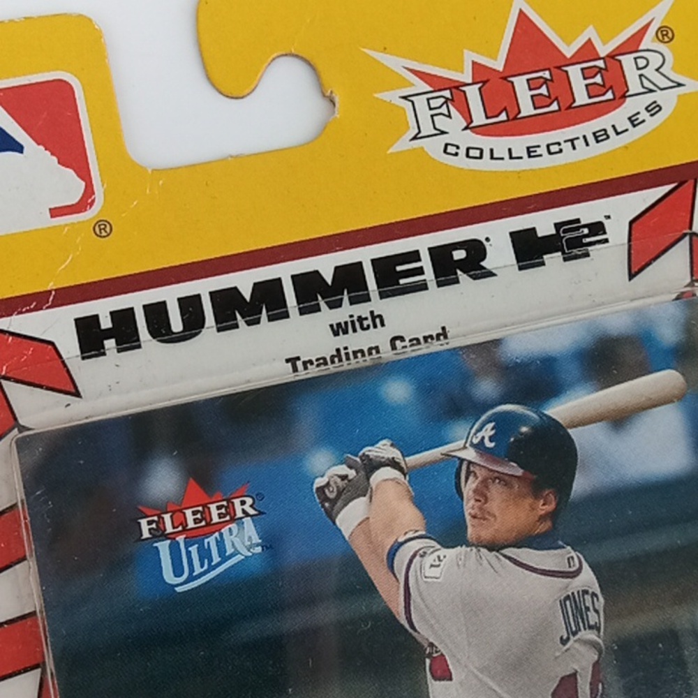 Vintage Fleer Collectibles Hummer H2 With Trading Card - Picture 5 of 16